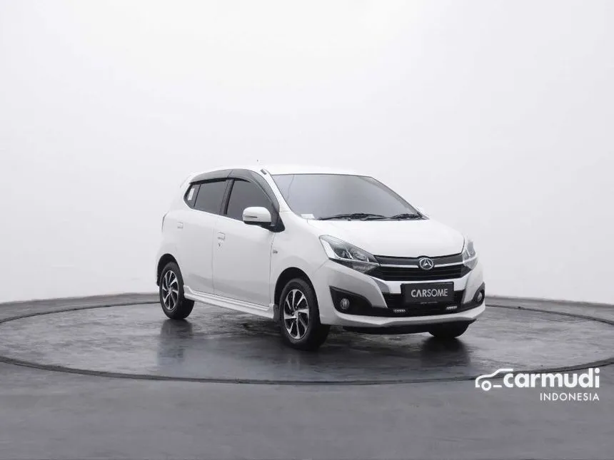 Jual Mobil Daihatsu Ayla 2018 R 1.2 di Banten Manual Hatchback Putih Rp 105.000.000