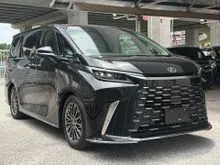 1835KM 5A WHITE SEAT 2024 Lexus LM 500h 2.4 4 Seater 48INCH WIDE SCREEN DISPLAY MARK LEVINSON FULL SPEC MPV