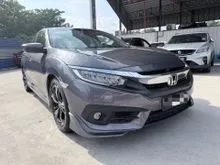 2018 Honda Civic 1.5 TC-P Sedan Turbo Premium Low Mileage 60K 1 Owner Chinese Service Record Honda JB Plate Super Car King