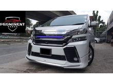 Toyota Vellfire 3.5 MODELLISTA SPEC,1 YEAR WARRANTY 2012,NEW FACELIFT MODEL,PILOT SEATS,2 POWER DOORS,SUN MOON ROOF,POWER BOOT,DVD PLAYER,1 DATO OWNER