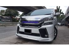 Toyota Vellfire 3.5,1 YEAR WARRANTY, MODELLISTA SPEC, 2012, FACELIFT MODEL,PILOT SEATS,2 POWER DOORS,SUN MOON ROOF,POWER BOOT,DVD PLAYER,1 DATO OWNER