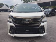 2016 Toyota Vellfire 2.5 Z Golden Eyes SUNROOF