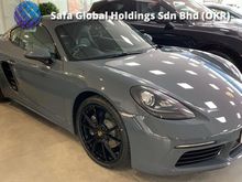 2018 Porsche 718 2.0 Cayman,SPORT CRHONO,SPORT EXHAUST,LED ,PDLS,2018 UNREG