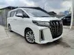 Recon BSM DIM 2022 Toyota Alphard 2.5 S SA TYPE GOLD SPECIAL DEAL UNREG