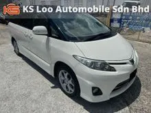 Toyota Estima 2.4 Aeras MPV (A) ACR50 - NEW FACELIFT - 2 POWER DOOR - 7 SEATERS - POWER SEAT - PUSH START BUTTON - TOUCH SCREEN - REVERSE CAMERA