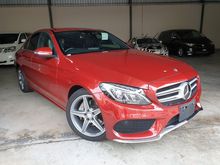 2015 Mercedes-Benz C200 2.0 AMG UNREG clear stock