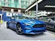 Recon UNREG 2021 Ford Mustang 2.3 ECOBOOST HIGH PERFORMANCE PACKAGE ORI 2400 KM ACTIVE EXHAUST B&O WOOFER DIGITAL METER TRI