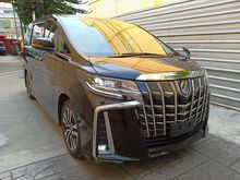 2018 Toyota Alphard 2.5 SC NEW MODEL ROOF MONITOR SUNROOF PILOT SEAT PRE-CRASH (A) RAYA PROMOTION UNREG
