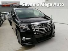 CHRISTMAS PROMOTION * 2017 Toyota Alphard 2.5 G S C Package MPV *