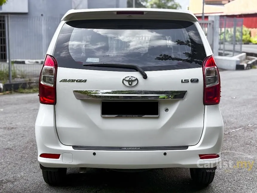 2015 Toyota Avanza G MPV