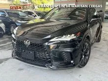 2023 Lexus RX 350 2.4 F Sport Handling 9K KM Full Spec Pan Roof Ready Stock