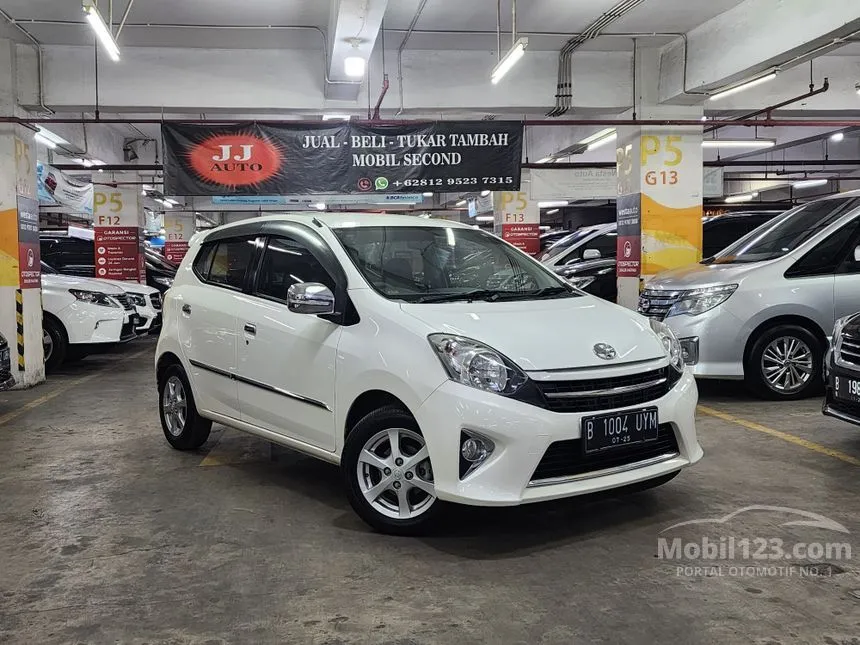Jual Mobil Toyota Agya 2015 G 1.0 di DKI Jakarta Automatic Hatchback Putih Rp 95.000.000