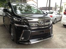 2016 Toyota Vellfire 2.5 ZG SUNROOF MODELISTA BODYKIT UNREG