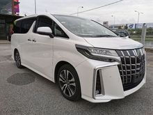 2019 Toyota Alphard 2.5SC SUNROOF MOON ROOF 3LED SEQUENTIAL TURNING LIGHT PRE CRASH SAFETY CILING MONITOR ADAPTIVE HIGH BEAM 4YEARS WARRANTY