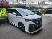 2025 Toyota Vellfire Z Premier Turbo JBL FULL SPEC (Grade 5A 6,000km) JBL Home Theater Auto Side Step Dual Sun Roof HUD DIM BSM Auto Parking PCS LTA