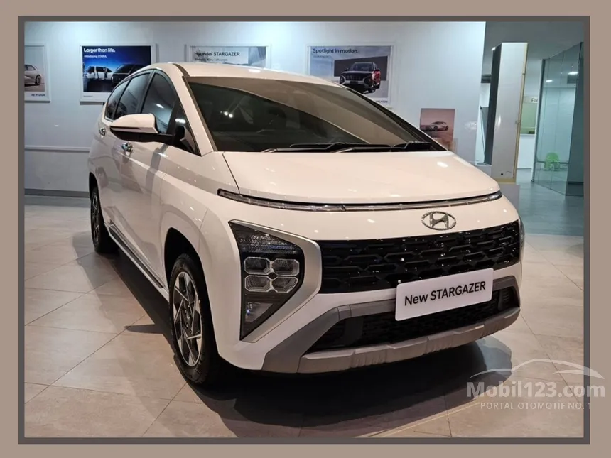Jual Mobil Hyundai Stargazer 2024 Prime 1.5 di DKI Jakarta Automatic Wagon Putih Rp 285.000.000