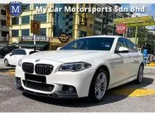 2015 BMW 528i 2.0 (A) F10 M-SPORT / I -DRIVE LCI / DIGITAL METER / HARMAN KARDON SOUND SYSTEM / FULL LEATHER /CKD / R CAMERA