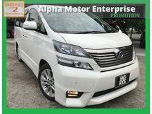 2009 Toyota Vellfire 2.4 (A) ZP 7 SEATER 2 POWER DOOR RAYA PROMOTION