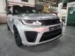 Recon 2018 Land Rover Range Rover Sport 5.0 SVR SUV Full Carbon High Spec Unregistered - Cars for sale