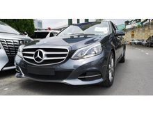 2014 Mercedes-Benz E250 2.0 SE / FULL OPTIONAL SPEC / NICE CONDITION / 4 YEARS WARRANTY UNLIMITED KM