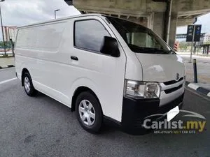 2018 Toyota Hiace 2.5 Panel Van Van