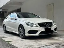 2015 Mercedes-Benz E250 2.0 AMG Sport Coupe Japan Spec / Panoramic Roof / Blind Spot / Dual Memory Seat / 360 Camera / Red Interrior / TipTop