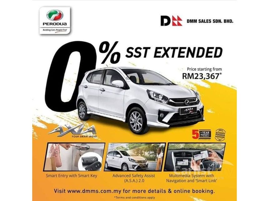 New Sst Extended Call For Special Price Perodua Axia 1 0 Gxtra Hatchback Carlist My