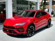 2020 LAMBORGHINI URUS 4.0 V8 UK PREMIUM UNIT, 4 DRIVING MODE SELECTIONS, MATT BLACK EXHAUST TAILPIPES, LAMBORGHINI ADAS PACKAGE (Ready Stock)
