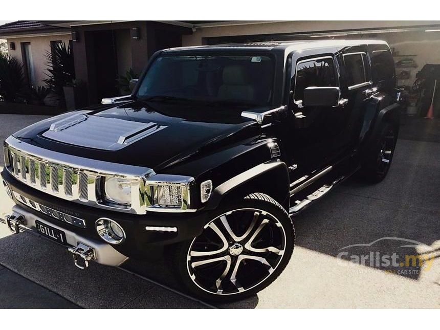 Hummer H3 2008 3 7 In Sabah Automatic Suv Black For Rm 179 000