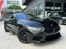 2020 BMW M8 4.4 Competition Coupe RECON UK SPEC POWERFUL V8 ENGINE WHITE LEATHER INTERIOR M Series COMPETITION PACKAGE HARMON KARDON HUD 360 CAM SOFT CLOSE