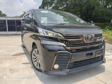 2016 Toyota Vellfire 2.5 ZA Golden Eyes PRE CRASH SYSTEM ROOF TV POWER BOOT UNREG16