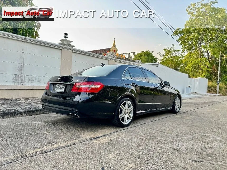 2012 Mercedes-Benz E200 AMG CGI BlueEFFICIENCY Sedan