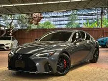 2022 Lexus IS 300 2.0 F Sport Sedan Saloon - Grade 4.5,Low Mileaga 27k+,Red+Black Interior,360Cam