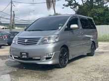 2007 Toyota Alphard 2.4 G MPV 7 SEATER MOONROOF HOME THEATER AS PREMIUM ALCANTARA