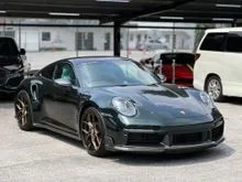 2022 Porsche 911 3.7 Turbo S Olive Green UK Full Spec