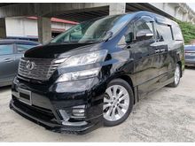 2014 Toyota Vellfire 3.5 V PREMIUM MPV, TIPTOP CONDITION, PILOT SEAT, BOTH SIDE POWER SLIDING DOOR & REAR POWER DOOR