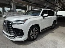 2024 Lexus LX 600 3.4 F Sport SUV Black leather 2000 km only