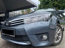 YR MADE 2015 Toyota Corolla Altis 1.8 G Dual VVT-I Full Service TOYOTA 1 Lady Owner Car King Accident Free