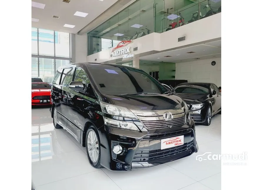 Jual Mobil Toyota Vellfire 2014 Z 2.4 di DKI Jakarta Automatic MPV Hitam Rp 320.000.000