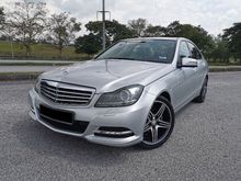 MERCEDES-BENZ C200 CGI FACELIFT/ONE OWNER/AMG SPORT RIMS