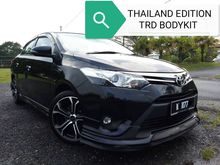 Toyota Vios 1.5 AT G-SPEC,1OWNER,TRD THAILAND EDI BODYKIT,17' TRD RIM,FULL SERVICE TOYOTA LEATHER