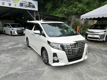 2016 Toyota Alphard 2.5 SC SUNROOF JBL HUGE SPEC UNREG