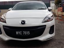 2012 Mazda 3 1.6 GL Sedan