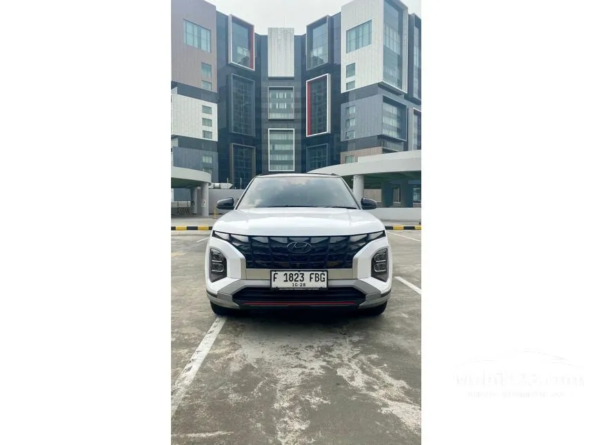 Jual Mobil Hyundai Creta 2023 Prime 1.5 di Jawa Barat Automatic Wagon Putih Rp 320.000.000