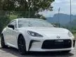 Recon UNREGISTER 2022 TOYOTA GR86 2.4 RZ MANUAL, SEMI ALCANTARA SEAT, LED HEADLAMP, REVERSE CAMERA, KEYLESS, HEATER SEAT, HILL ASSIST MODE, MIL 9K ONLY