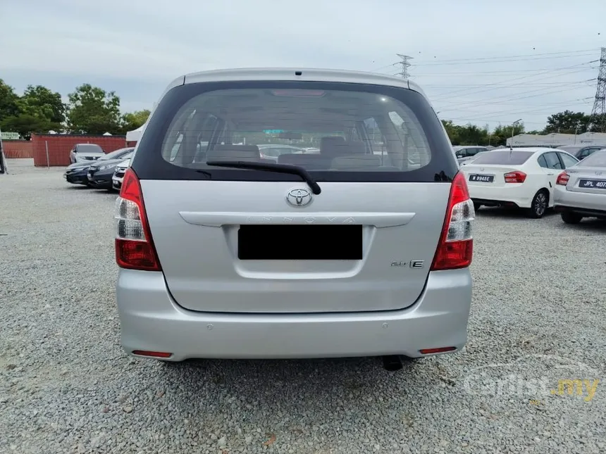 2016 Toyota Innova E MPV