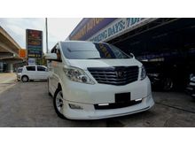 Toyota Alphard 3.5VL NEW FACELIFT 2011,MODELLISTA MODEL,PILOT SEATS,SUN MOON ROOF,AUTO CURTAIN,FULL LEATHER BEIGE INTERIOR,COOL BOX ,ONE DATIN OWNER