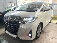 2021 Toyota Alphard 2.5 X spoec (PROMOTION PRIICE) 2 POWER DOOR ,8 SEATER ,RAER CAMERA ,APPLE CARPLAY UNREG