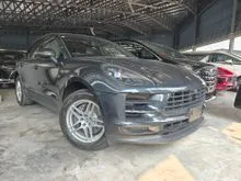 2021 Porsche Macan 3.0 S PDLS Keyless 4Cam360View PSS LKA BSM ACC 14Way Electric Seat Black Leather Bose Sound Power Boot Unregister