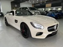 2017 Mercedes-Benz AMG GT 4.0 S Coupe White (Blind Spot Assist, Reverse Camera, Sun Roof, Sport Exhaust, Race Mode, AMG Bucket Seat)